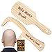 JULEASEL 2PCS Funny Bald Mans Comb Funny Gag Gift April Fools Day Prank Gift Hair Loss Comb for Bald Men Over The Hill Party Gift Birthday for Men - Image 3