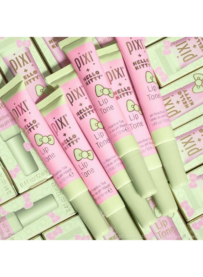 pixi جمال + هالو كيتي ليف تون، لامع شفاه تفاعلي مع pH - Image 3