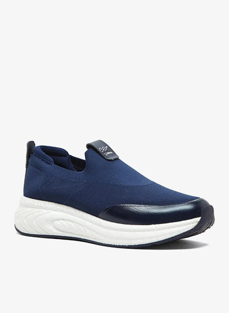 كامبس Men Fern Bubble Yoga Max Slip-On Walking Shoes-Navy
