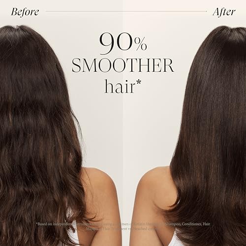 LANZA L'ANZA Keratin Healing Oil Conditioner for Dry Damaged Hair, Moisturizing, Detangles, Reduces Breakage, Adds Shine, Anti-Frizz, Color Safe Anti-Humidity Strengthening Care, Sulfate Free (32 Fl Oz) - Image 5