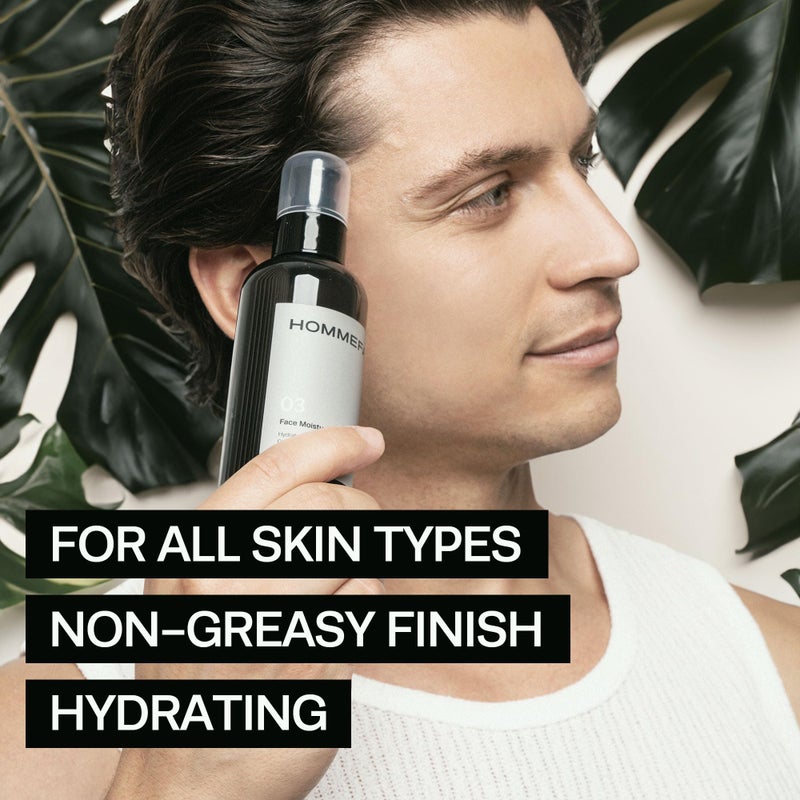 HommeFace Menâ€™s Daily Face Moisturizer, 5.07 fl. oz. - Hydrating & Nourishing Facial Lotion - Korean Skincare Technology with Collagen, Witch Hazel & Cica Extracts - Image 2