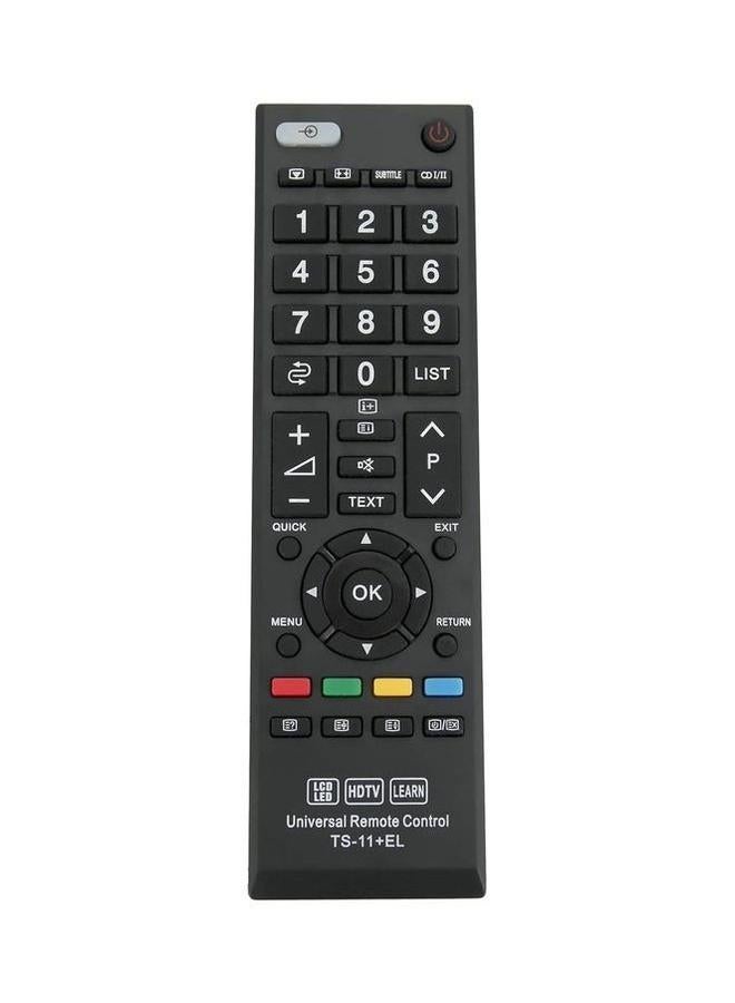 ICS Remote Control For Almost All Toshiba Television Sets Black