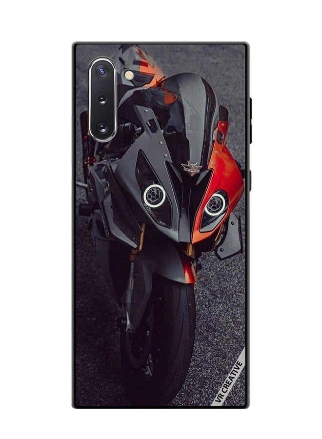 VR CREATIVE Protective Case Cover For Samsung Galaxy Note10 5G Bike Design Multicolour - Image 1