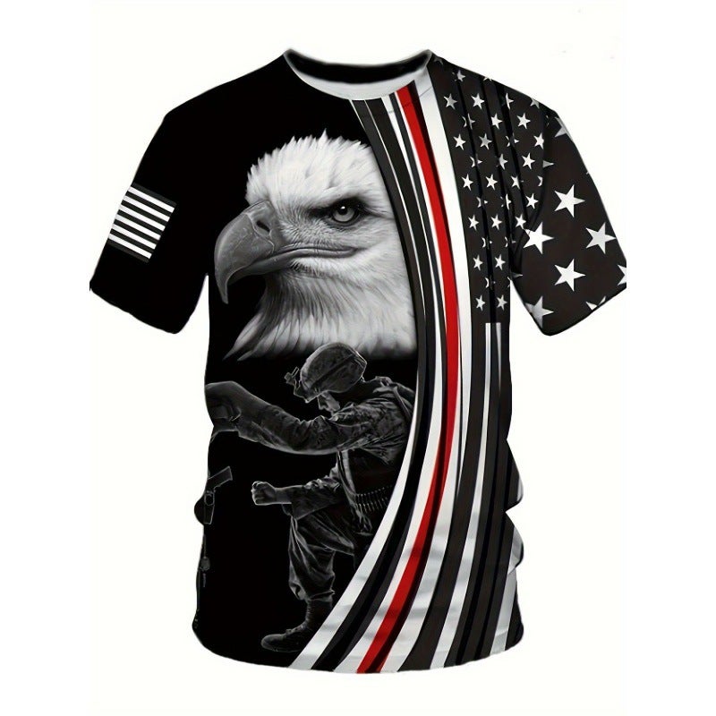 Sale Men'S Youth Sports Digital Printing 3Dt Shirt Short Sleeve - Image 1