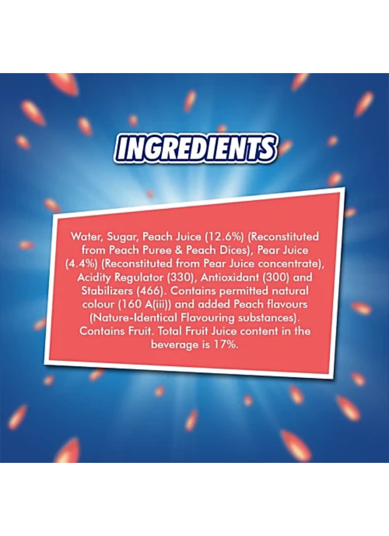 راني فلوت بالخوخ، عصير فاكهة 6x240مل - Image 4