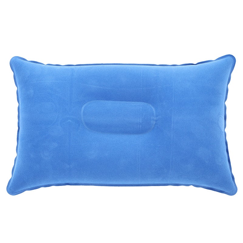 Portable Inflatable Travel Pillow for Outdoors sapphire blue 