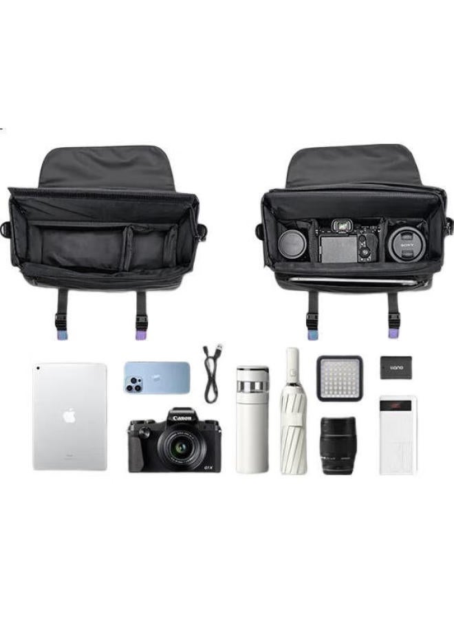 Llano Camera Shoulder Bag, Capture Pro Crossbody Functional Casual Photography Bag, Mirrorless Camera Protective Shoulder Bag, Suitable For Sony, Canon, Fuji, Nikon Dslr Photography, Se Small Size - Image 2