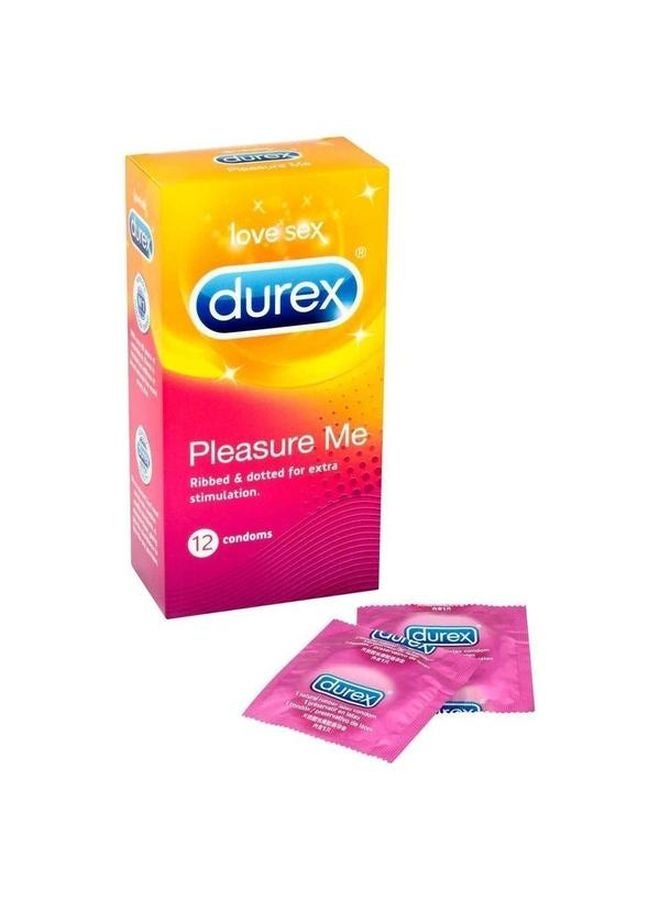 دوريكس Pack Of 2 Durex Pleasure Me Ribbed And Dotted 12 Condom - Image 3