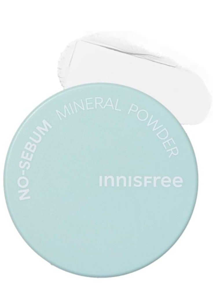 إنِّسفري باودر معدني للتحكم بالدهون، باودر مفكوك بلمسة مطفية، بدون عطر، شفاف - Image 1