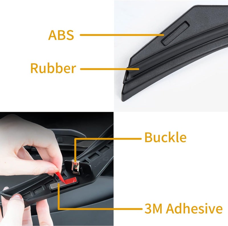 KUNIST Front Hood Weather Strip Rubber Seal Protector for Tesla Model 3 (2017-2023) - Image 4