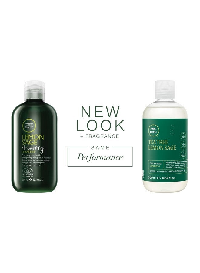 تي تري شامبو تكثيف الشعر بالليمون سيج يبني الجسم + يعزز حجم الشعر الناعم 10.14 أونصة سائلة. أوز. - Image 2