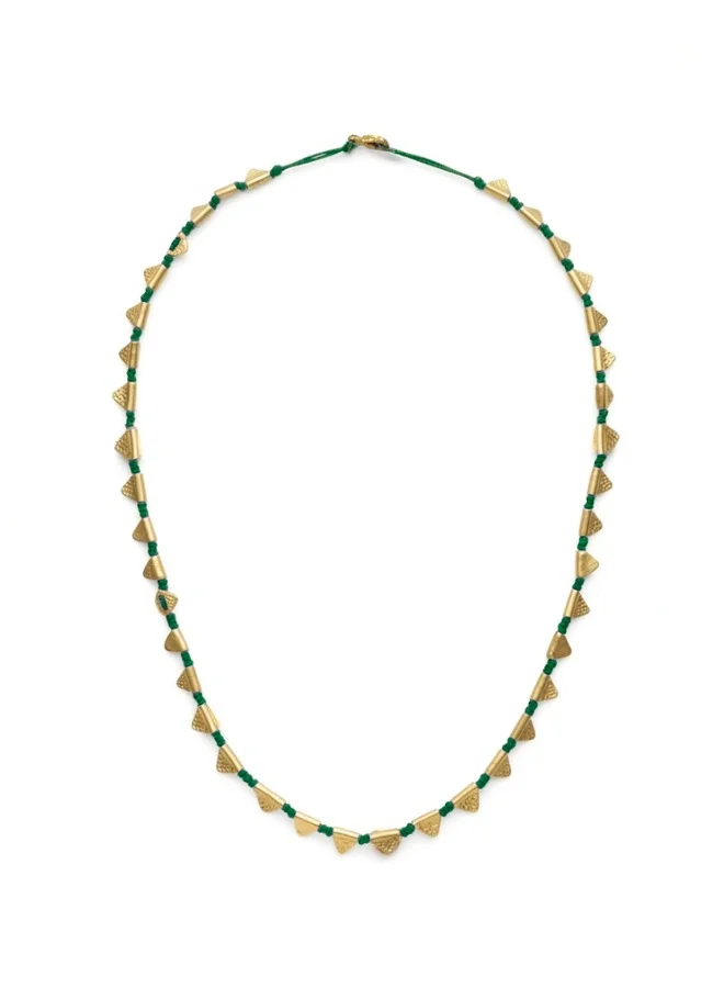 Mamba Art Pyramid Charm Necklace