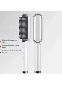 General Mini Ionic Straightening Comb – Travel-Friendly Straightener & Curler for Men/Women, Dual-Use Hair Styling Tool  - Image 1