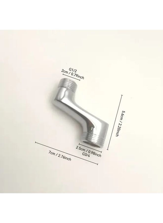 Heavy Duty Shower Faucet Connector Adjustable Angle Two Color Corrosion Resistant - Image 4