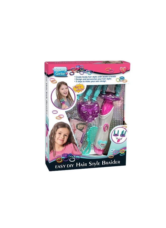 Totally Girlie Totally Girlie Easy DIY Hair Style Braider Set 
