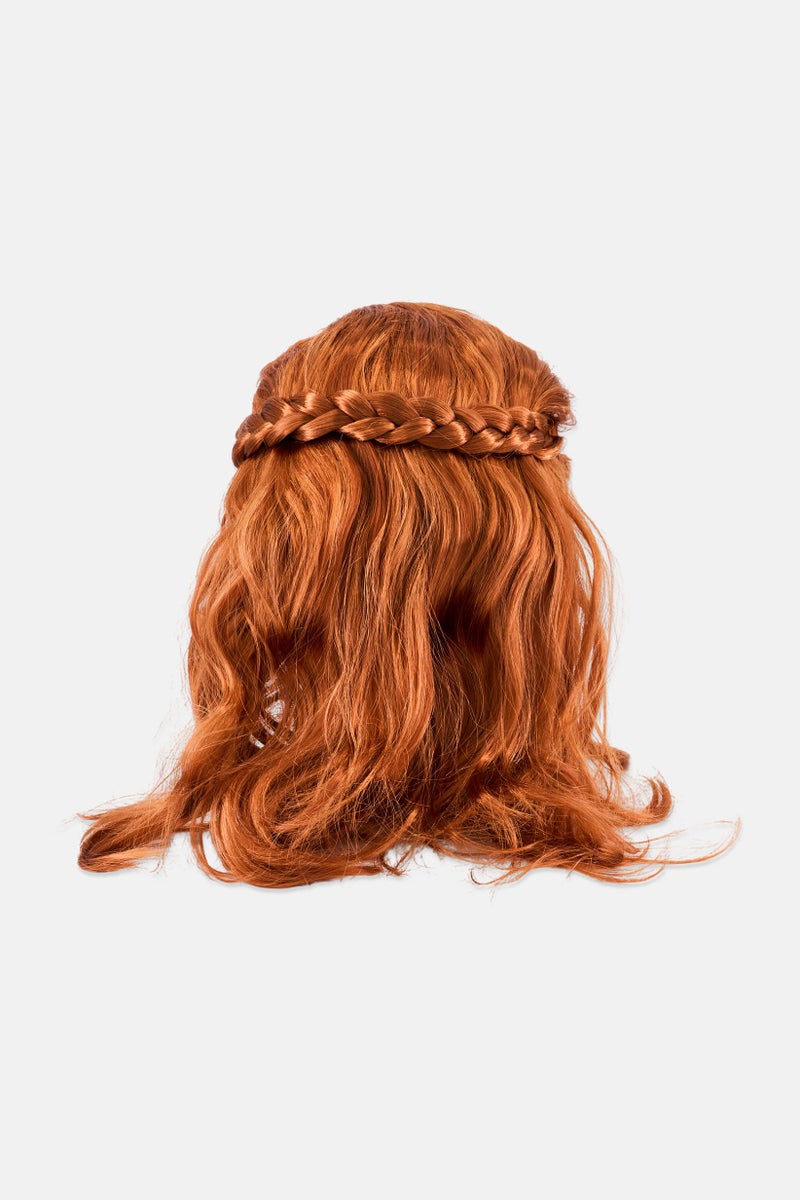 Rubies Disney Frozen 2 Child Anna Halloween Wig, Brown - Image 3