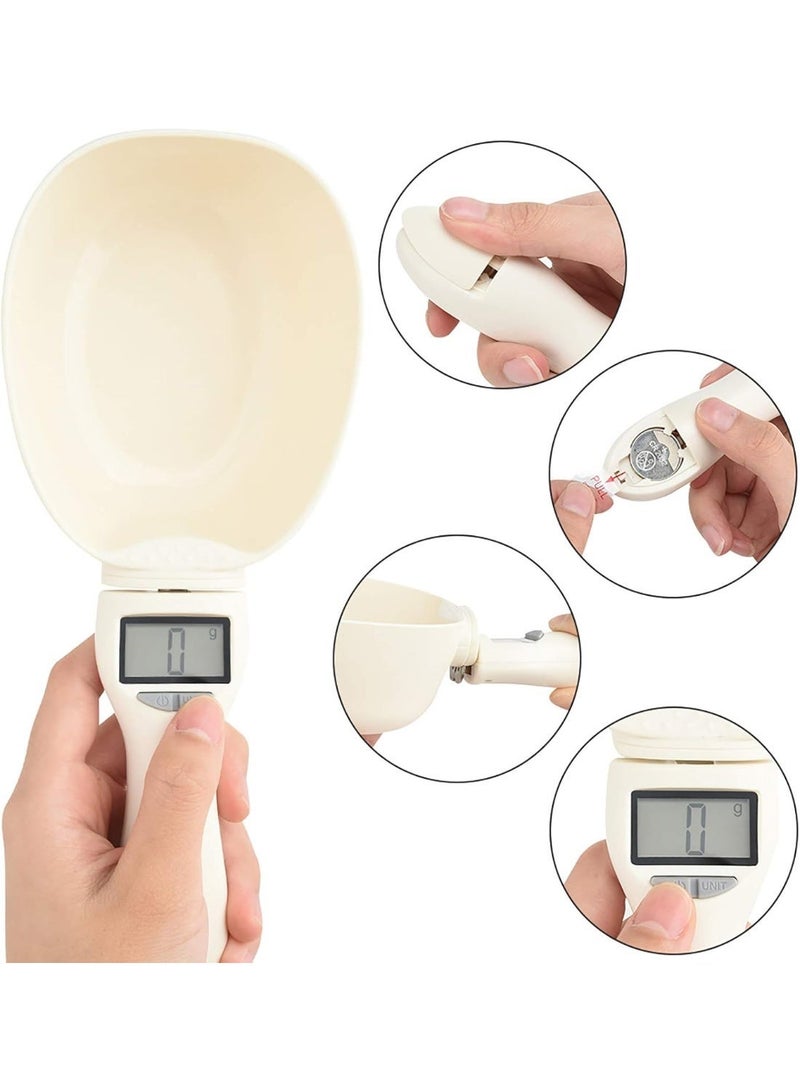 Digital Scales, Electronic Measuring Spoon with LCD Screen up to 800 g, Precision Kitchen Scales, Food Scoop, Measuring Food - Image 3
