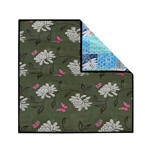 Wings Star Waterproof Bed Server/Food Mat/Bedsheet Protector/Reversible in 3 Layered Heavy Material(Colour and Print Might Vary According to Availability)/ Bed Server mat Reversible/Place Mat - Image 1