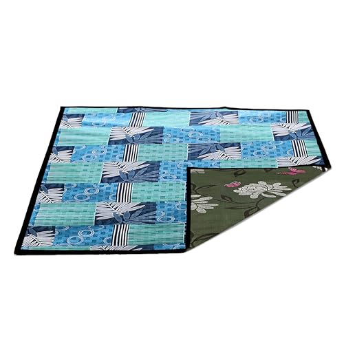 Wings Star Waterproof Bed Server/Food Mat/Bedsheet Protector/Reversible in 3 Layered Heavy Material(Colour and Print Might Vary According to Availability)/ Bed Server mat Reversible/Place Mat - Image 2