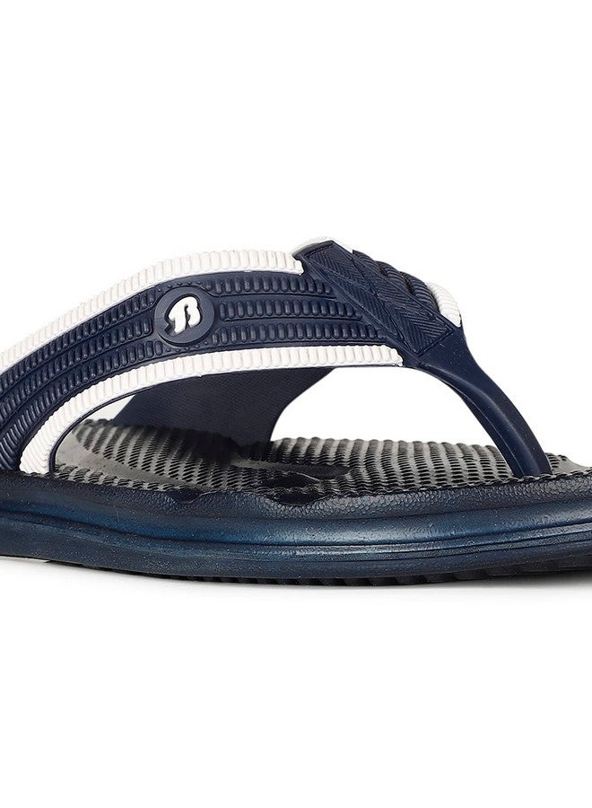 Bata Men's WAVER Slippers (8779633_BLUE_9 UK) - Image 5