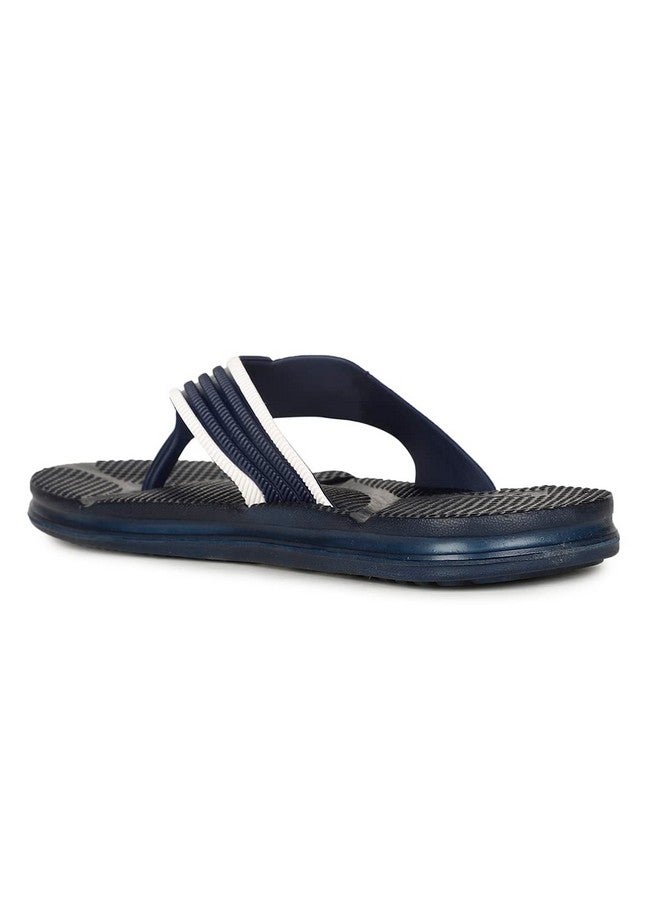 Bata Men's WAVER Slippers (8779633_BLUE_9 UK) - Image 3