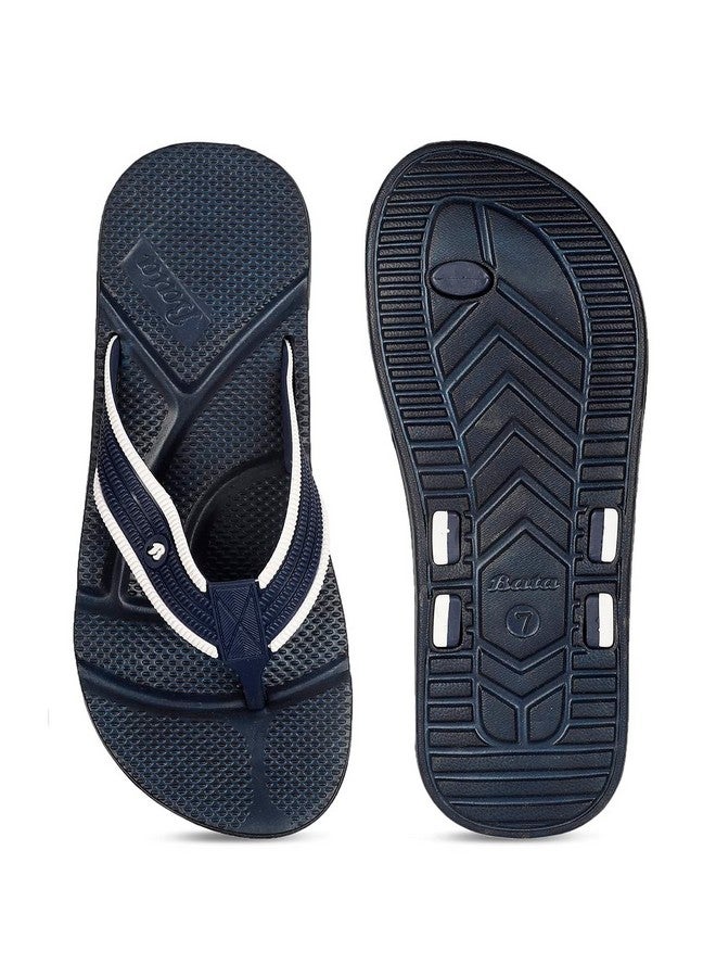 Bata Men's WAVER Slippers (8779633_BLUE_9 UK) - Image 4