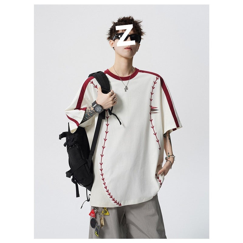 Men's Breathable Quick-Dry Cotton T-Shirt - Image 2