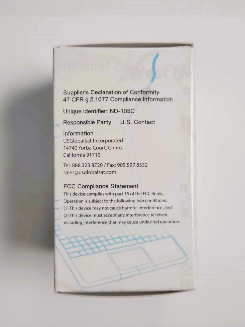GlobalSat ND-105C Micro USB GPS Receiver - Image 2