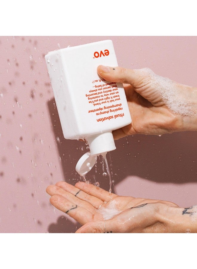 إيفو شامبو إصلاح إيفو ريتوال سالفيشن - ينظف بلطف، ويعالج الشعر التالف والهش، ويحمي اللون - 300 مل / 10.1 أونصة سائلة - Image 3