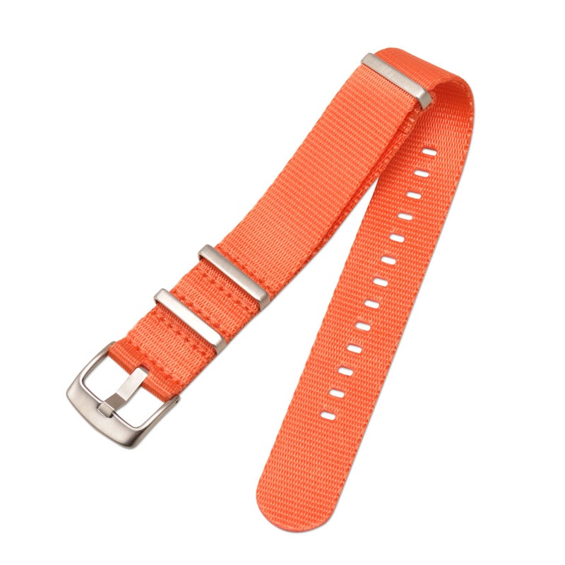 Bluejw Multi-Colors Nylon Watch Strap 18mm 20mm 22mm 24mm Adjustable Canvas Replacement Wristband for Men and Women – Durable, Lightweight & Comfortable - Image 1