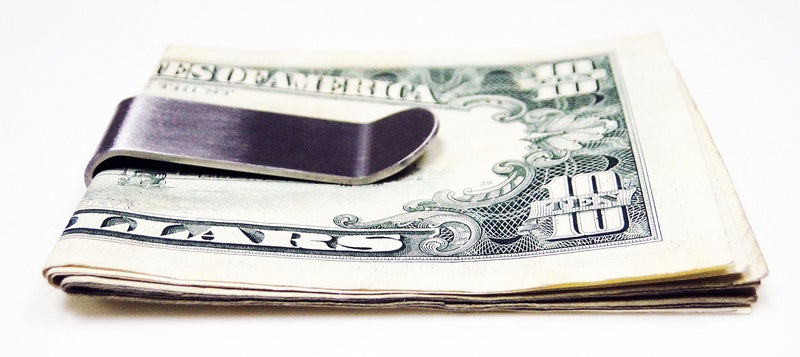 Tapp Collections Tapp Collections Silver Stainless Steel Slim Money Clip #3 - Silver  - Image 3