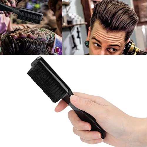 Betued Wood Neck Duster Brush, Neck Duster Barber Brush, Hair Cutting Brush, Hair Brush with Wooden Brush to Remove Loose Hair from Neckline and Ears After Haircutting for Salon Shop or Home - Image 2