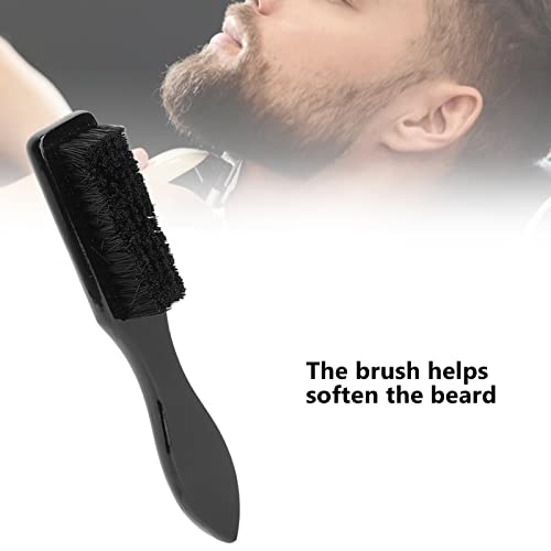 Betued Wood Neck Duster Brush, Neck Duster Barber Brush, Hair Cutting Brush, Hair Brush with Wooden Brush to Remove Loose Hair from Neckline and Ears After Haircutting for Salon Shop or Home - Image 3
