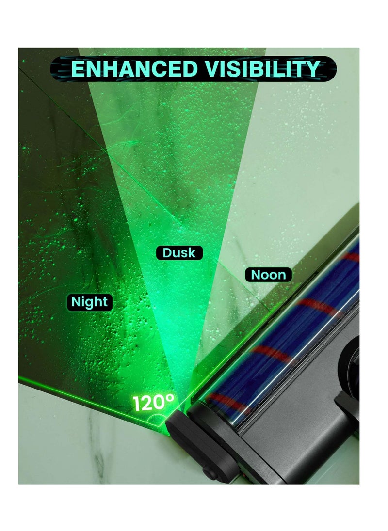 Excefore Rechargeable Vacuum Cleaner Dust Display Light, Green Light Attachment Suitable for Dyson Shark Bissell, Reveal Pet Fur Dog Cat Hair, Upgrade Vacuum Accessories Universal Lamp  - Image 4