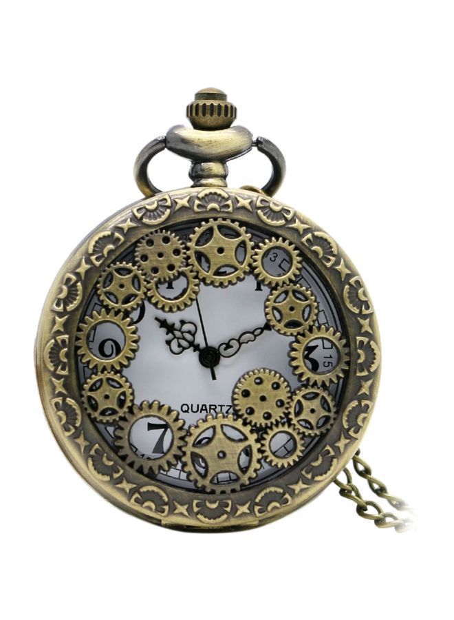 NIBEMINENT Hollow Gear Pocket Watch J3501 - Image 1