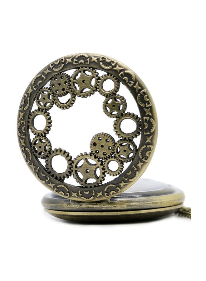 NIBEMINENT Hollow Gear Pocket Watch J3501 - Image 3