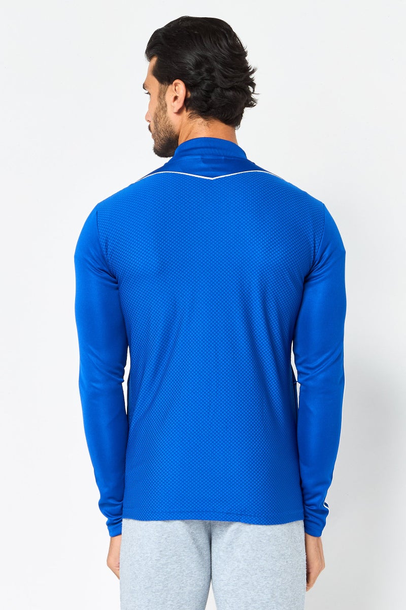 Adidas Men Sportswear Fit Long Sleeve Training Jackets, Navy - Image 2