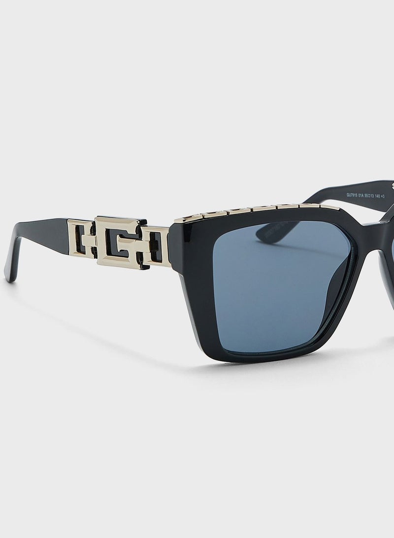 GUESS Oversized Shape Sunglasses - Image 4