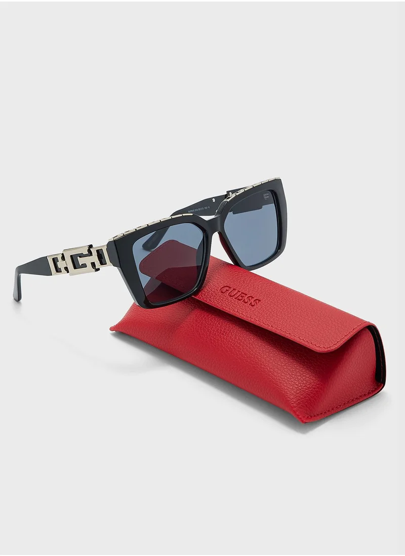 GUESS Oversized Shape Sunglasses