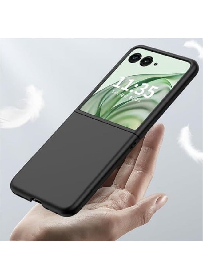 Generic Compatible with Motorola Razr 50 Ultra Case Luxury Skin-friendly Fold Cover PC Shockproof Bumper Funda for Razr 50 ultra  - Image 2