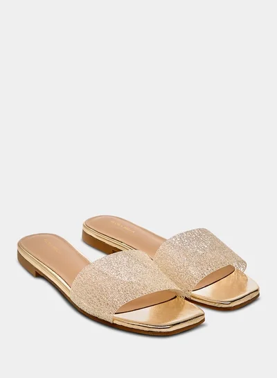 Flora Bella By Shoexpress Women Embellished Slip-On Sandals