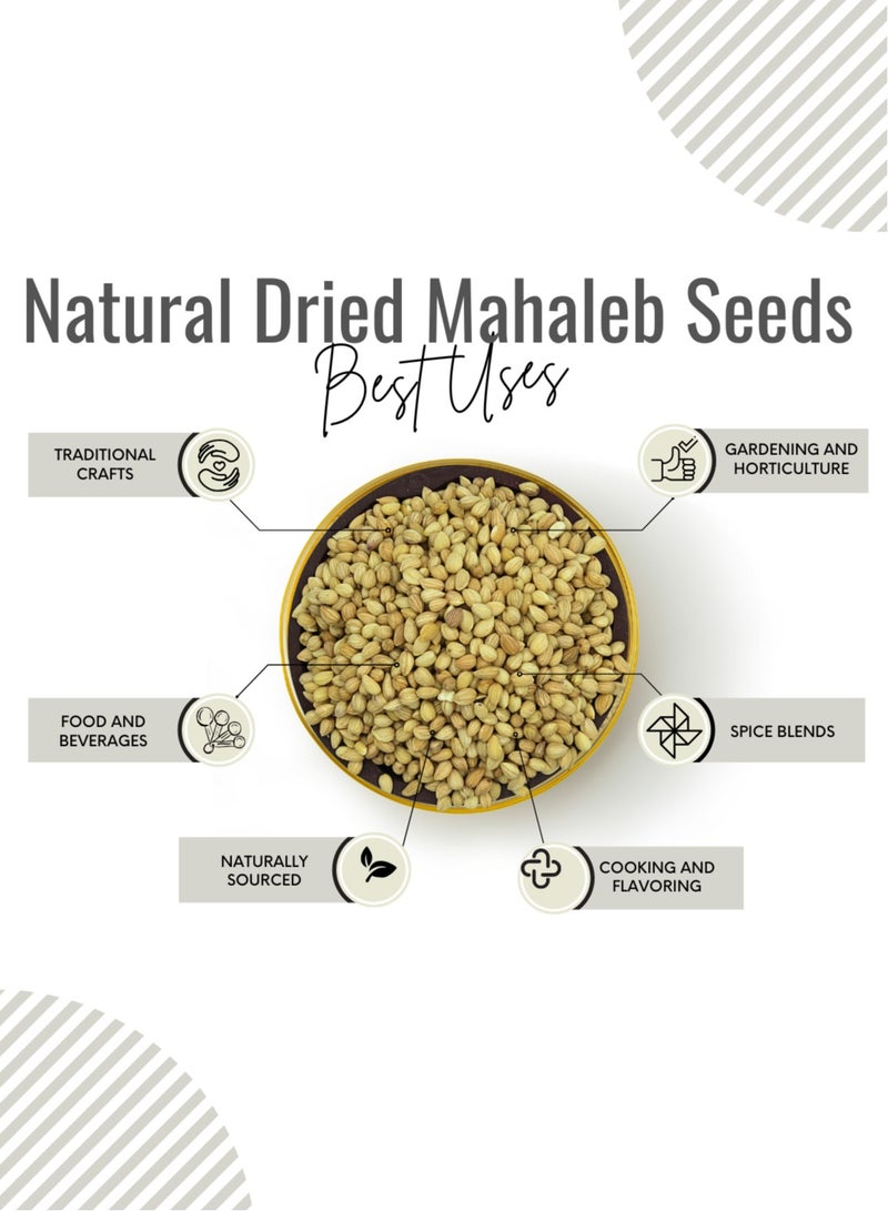 Awafi Mill AWAFI MILL Natural Dried Mahaleb Seeds | Premium St Lucie Cherry Kernels for Culinary Uses - Image 3