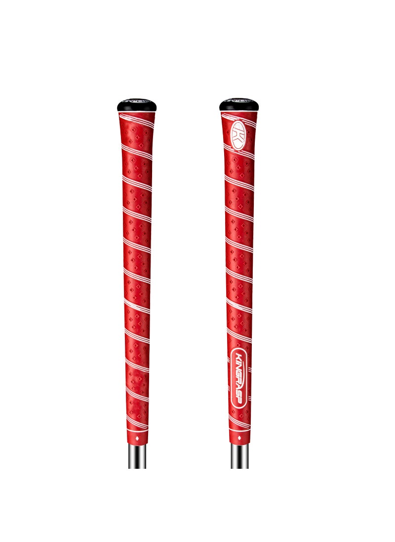 Generic New Spiral Wrap Golf Grip Durable Non-Slip Red: standard 