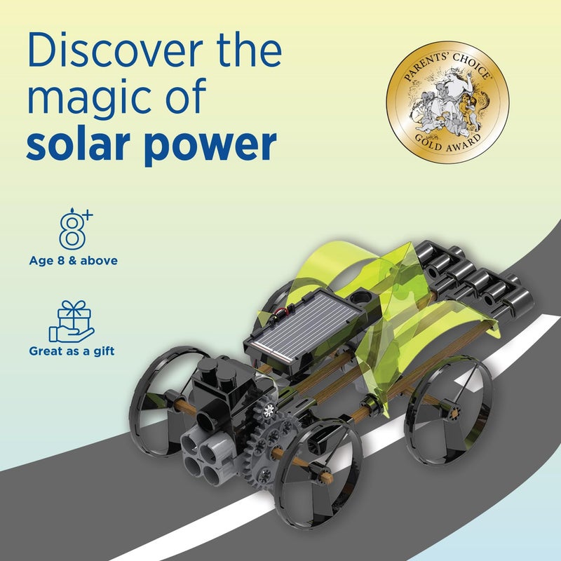 Thames & Kosmos Solar-Powered Rovers STEM Experiment Kit | Build 5 Vehicles & Devices Powered by The Sun | Solar Energy Actvities for Ages 8+ - Image 3