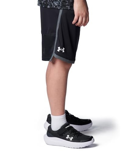 Under Armour Boys' Pre School Surge 4 Alternate Closure, (001) Black/Anthracite/White, 1, US - Image 5