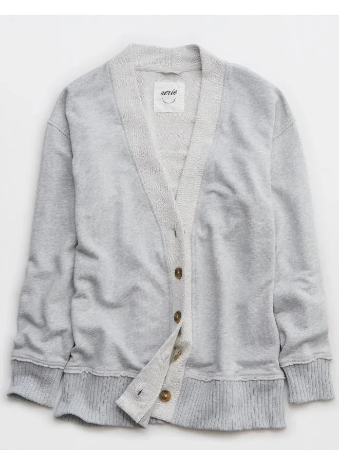 Aerie Essential Aerie Fleece Cardigan