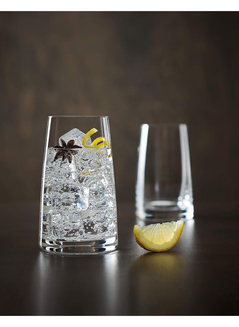 شيف & سوميلير كأس شيف آند سوميلير L8508 أسكا طويل للمشروبات، سعة 450 مل (15.25 أونصة) - طقم من 6 قطع، مصنوع من كريستال كريستا الخالي من الرصاص، متين للغاية ومقاوم للخدش، آمن للاستخدام في غسالة الأطباق، صنع في فرنسا. - Image 4