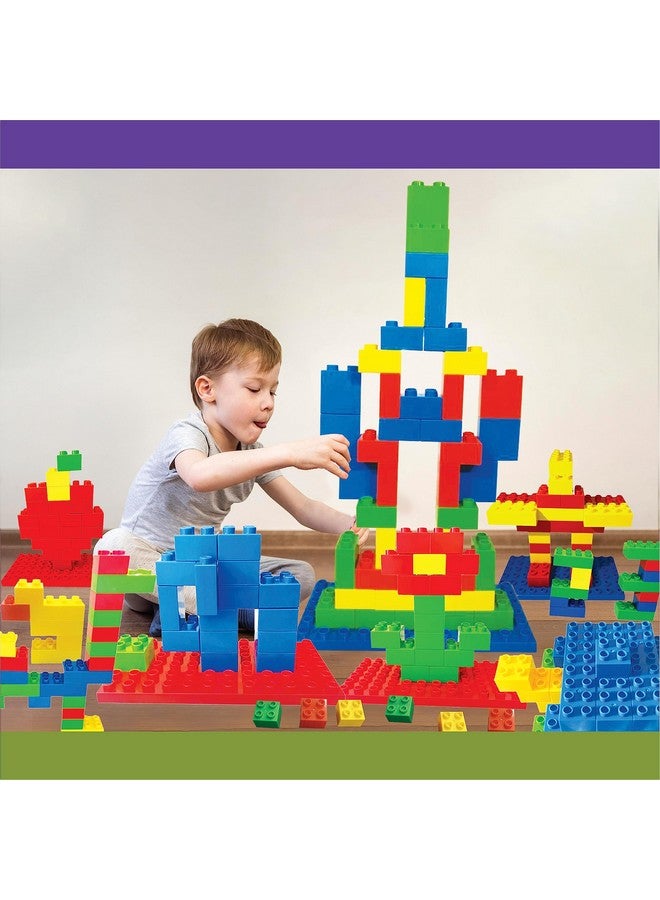 ToyMagic DIY Creative Explosion Construction Blocks 50Pcs|Constructive&Creative Activity Kit|Fun Educational Learning Toy|Skill Development Toy|Best Birthday Return Gift for Kids|Made in India,Multi - Image 1