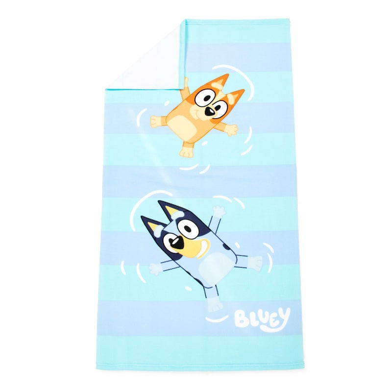 Jay Franco Bluey & Bingo Bath Towel & Bath Buddy Set - Kids Bathtub Accessories - Includes 25 x 50 Inch Microfiber Towel & 13 Inch Bluey Water Play Buddy - Image 5