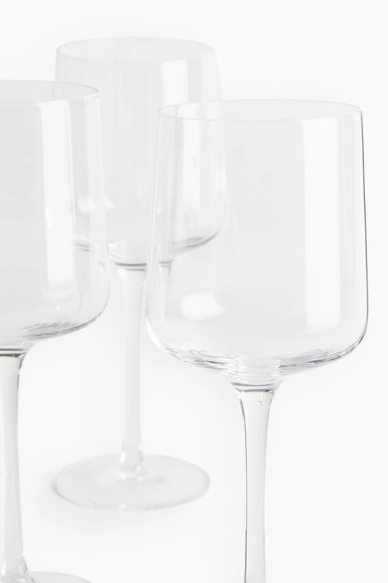 اتش اند ام كؤوس بساق - عبوة من 4 قطع